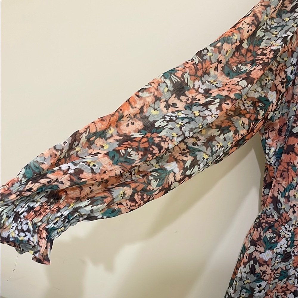 LC Lauren Conrad Floral Casual Dress Boho Dress | everyday dress M ( Fits M-L) - Picture 7 of 9
